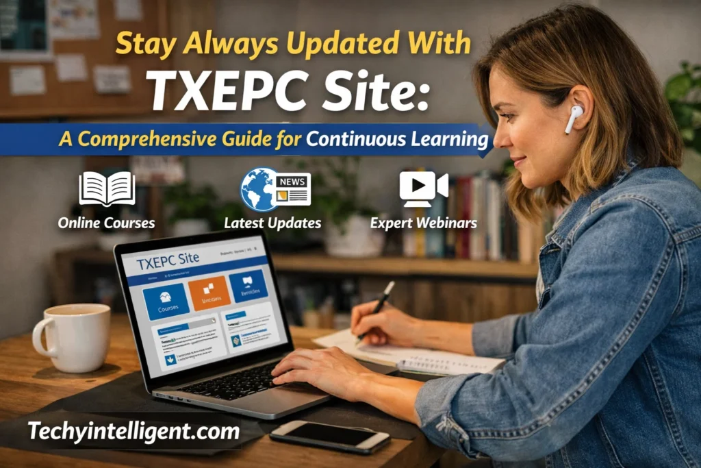 stay always updated with txepc site