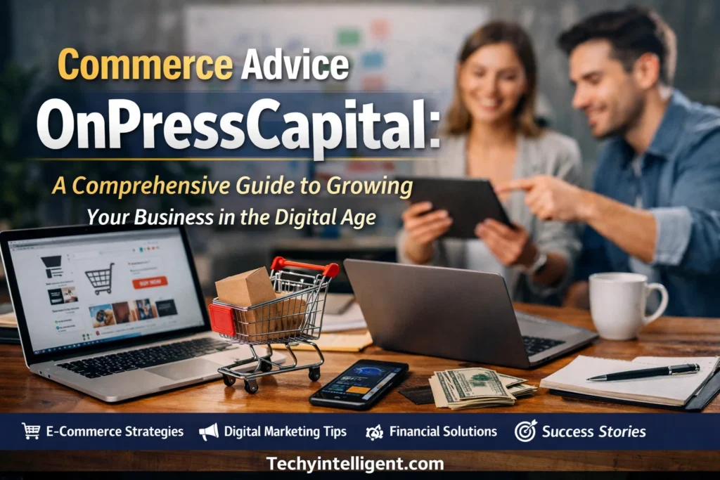 commerce advice onpresscapital