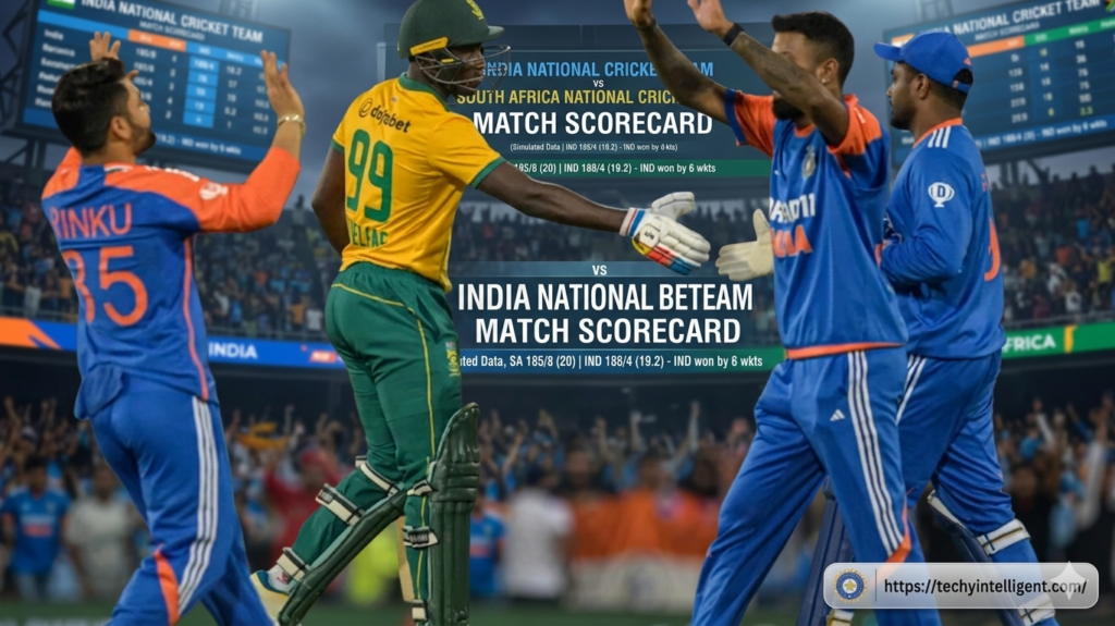 India National Cricket Team vs South Africa National Cricket Team Match Scorecard